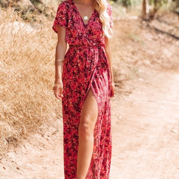 VICI wrap dress - Picture 1 of 4